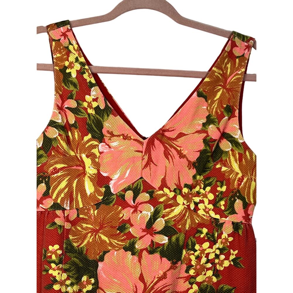 NWT Tracy Feith Target Multicolor Tropical Flowers Sleeveless Above Knee Dress 7 - Picture 2 of 7